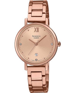 Купить Японские наручные часы Casio Sheen SHE-4540PG-4A в E-mobi