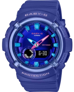 Купить Японские наручные часы Casio Baby-G BGA-280DN-2A с хронографом в E-mobi