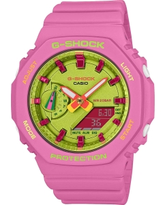 Купить Японские наручные часы Casio G-SHOCK GMA-S2100BS-4A с хронографом в E-mobi