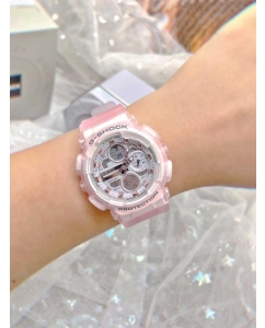 Купить Японские наручные часы Casio G-SHOCK GMA-S140NP-4A с хронографом  в E-mobi