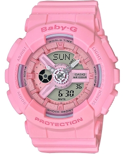Купить Японские наручные часы Casio Baby-G BA-110-4A1 с хронографом в E-mobi