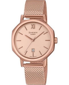Купить Японские наручные часы Casio Sheen SHE-4554PGM-4A в E-mobi