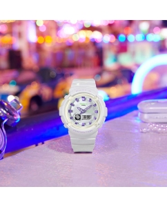 Купить Японские наручные часы Casio Baby-G BGA-280DN-7A с хронографом  в E-mobi