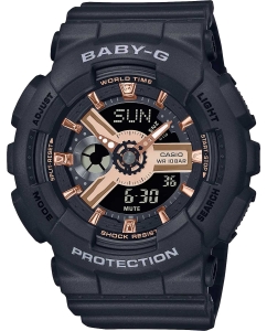Купить Японские наручные часы Casio Baby-G BA-110XRG-1A с хронографом в E-mobi
