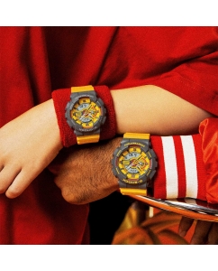 Купить Японские наручные часы Casio G-SHOCK GMA-S110Y-9A с хронографом  в E-mobi