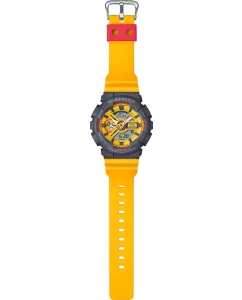 Купить Японские наручные часы Casio G-SHOCK GMA-S110Y-9A с хронографом  в E-mobi