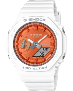 Купить Японские наручные часы Casio G-SHOCK GMA-S2100WS-7A с хронографом в E-mobi