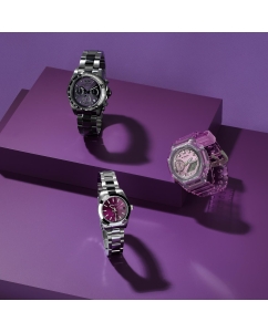 Купить Японские наручные часы Casio G-SHOCK GMA-S2100SK-4AER с хронографом  в E-mobi