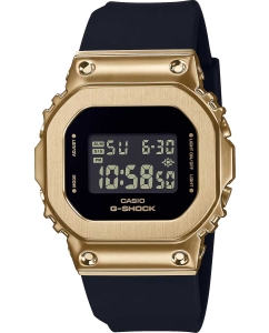 Купить Японские наручные часы Casio G-SHOCK GM-S5600GB-1 с хронографом в E-mobi