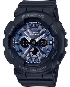 Купить Японские наручные часы Casio Baby-G BA-130-1A2ER с хронографом в E-mobi