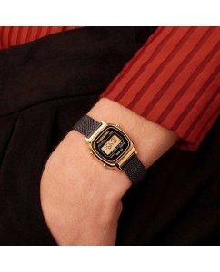 Купить Японские наручные часы Casio Vintage LA-670WEMB-1E с хронографом  в E-mobi