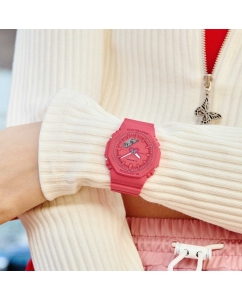 Купить Японские наручные часы Casio G-SHOCK GMA-P2100-4A с хронографом  в E-mobi