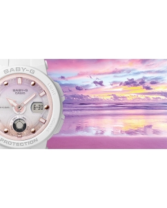 Купить Японские наручные часы Casio Baby-G BGA-250-7A2 с хронографом  в E-mobi