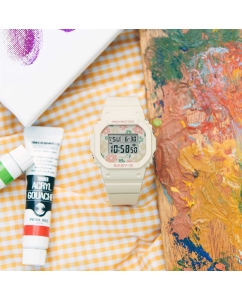 Купить Японские наручные часы Casio Baby-G BGD-565RP-7 с хронографом  в E-mobi