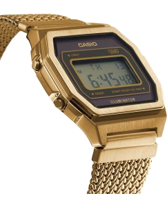Купить Японские наручные часы Casio Vintage A1000MGA-5EF с хронографом  в E-mobi