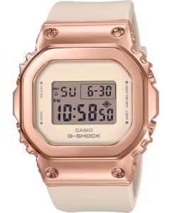 Купить Японские наручные часы Casio G-SHOCK GM-S5600PG-4ER с хронографом в E-mobi