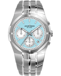 Купить Наручные часы Jacques Lemans 1-2183F с хронографом в E-mobi