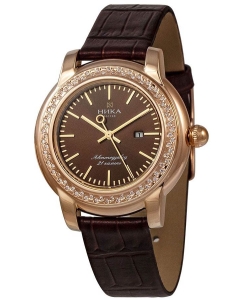 Купить Российские механические золотые наручные часы NIKA 1071.2.1.65A в E-mobi