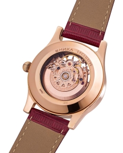 Купить Российские механические золотые наручные часы NIKA 1100.43.1.36  в E-mobi