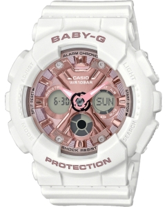 Купить Японские наручные часы Casio Baby-G BA-130-7A1ER с хронографом в E-mobi
