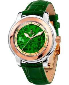 Купить Российские механические серебряные наручные часы NIKA 1377.0.19.96C в E-mobi