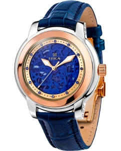 Купить Российские механические серебряные наручные часы NIKA 1377.0.19.96A в E-mobi