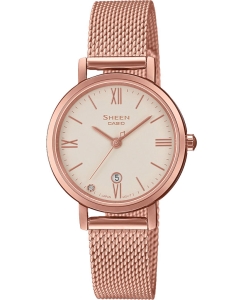 Купить Японские наручные часы Casio Sheen SHE-4540CGM-4AUDF в E-mobi