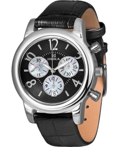 Купить Российские серебряные наручные часы NIKA 1806.0.9.54B.01 с хронографом в E-mobi