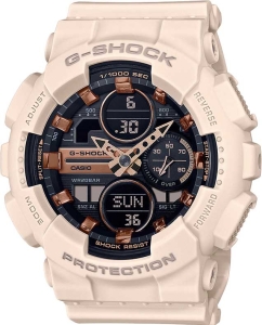 Купить Японские наручные часы Casio G-SHOCK GMA-S140M-4AER с хронографом в E-mobi