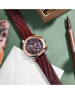 Купить Российские серебряные наручные часы NIKA 1306.0.39.66B с хронографом  в E-mobi