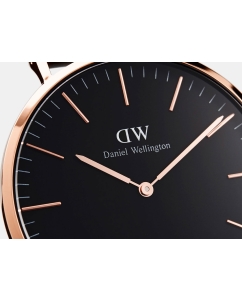 Купить Наручные часы Daniel Wellington Classic 36 Dover RG Black  в E-mobi
