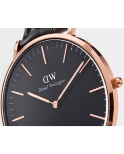 Купить Наручные часы Daniel Wellington Classic 36 Dover RG Black  в E-mobi