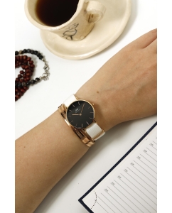 Купить Наручные часы Daniel Wellington Petite 32 Dover RG Black  в E-mobi