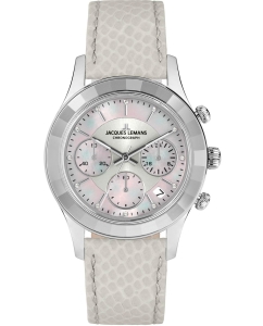 Купить Наручные часы Jacques Lemans 1-2151B с хронографом в E-mobi