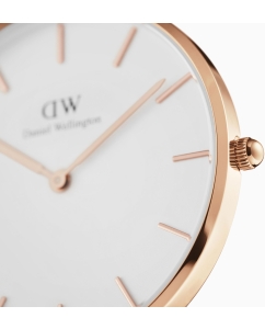 Купить Наручные часы Daniel Wellington Petite 36 Melrose RG White  в E-mobi