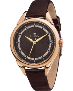 Купить Российские золотые наручные часы NIKA 1281.0.1.66A в E-mobi