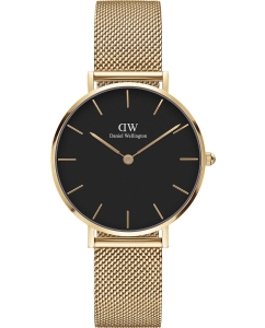 Купить Наручные часы Daniel Wellington Petite 32 Evergold G Black в E-mobi