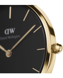 Купить Наручные часы Daniel Wellington Petite 32 Evergold G Black  в E-mobi