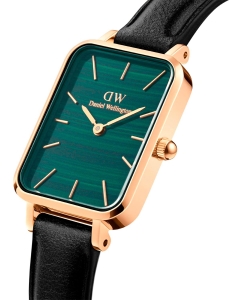 Купить Наручные часы Daniel Wellington Quadro 20X26 Pressed Sheffield G Green  в E-mobi