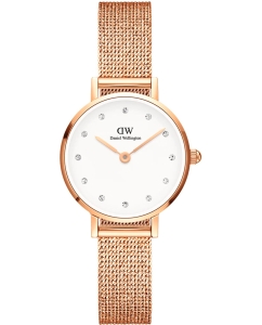 Купить Наручные часы Daniel Wellington Petite 24 Pressed Melrose Lumine RG White в E-mobi