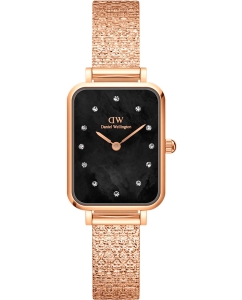 Купить Наручные часы Daniel Wellington Quadro 20x26 Lumine RG MOP Black в E-mobi