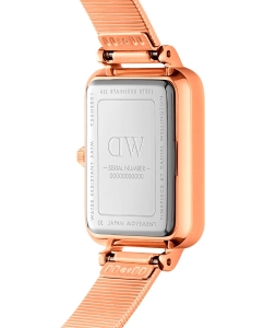 Купить Наручные часы Daniel Wellington Quadro 20x26 Lumine RG MOP Black  в E-mobi