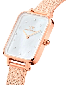 Купить Наручные часы Daniel Wellington Quadro 20x26 Lumine RG MOP White  в E-mobi