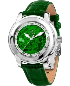 Купить Российские механические серебряные наручные часы NIKA 1877.0.9.96C в E-mobi