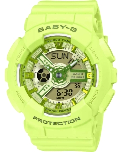 Купить Японские наручные часы Casio Baby-G BA-110YK-3A с хронографом в E-mobi