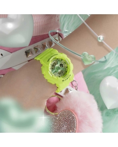 Купить Японские наручные часы Casio Baby-G BA-110YK-3A с хронографом  в E-mobi