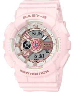 Купить Японские наручные часы Casio Baby-G BA-110AQ-4A с хронографом в E-mobi