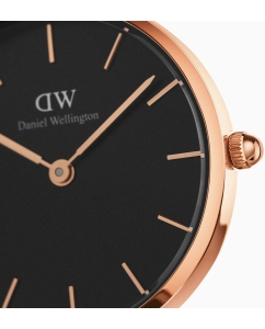 Купить Наручные часы Daniel Wellington Petite 28 Cornwall RG Black  в E-mobi