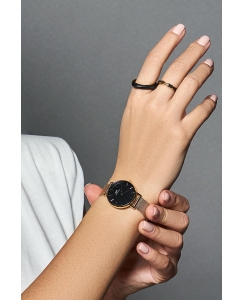 Купить Наручные часы Daniel Wellington Petite 28 Evergold G Black  в E-mobi