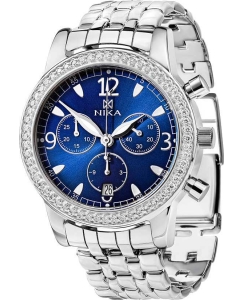 Купить Российские серебряные наручные часы NIKA 1807.2.9.84H.6.160 с хронографом в E-mobi